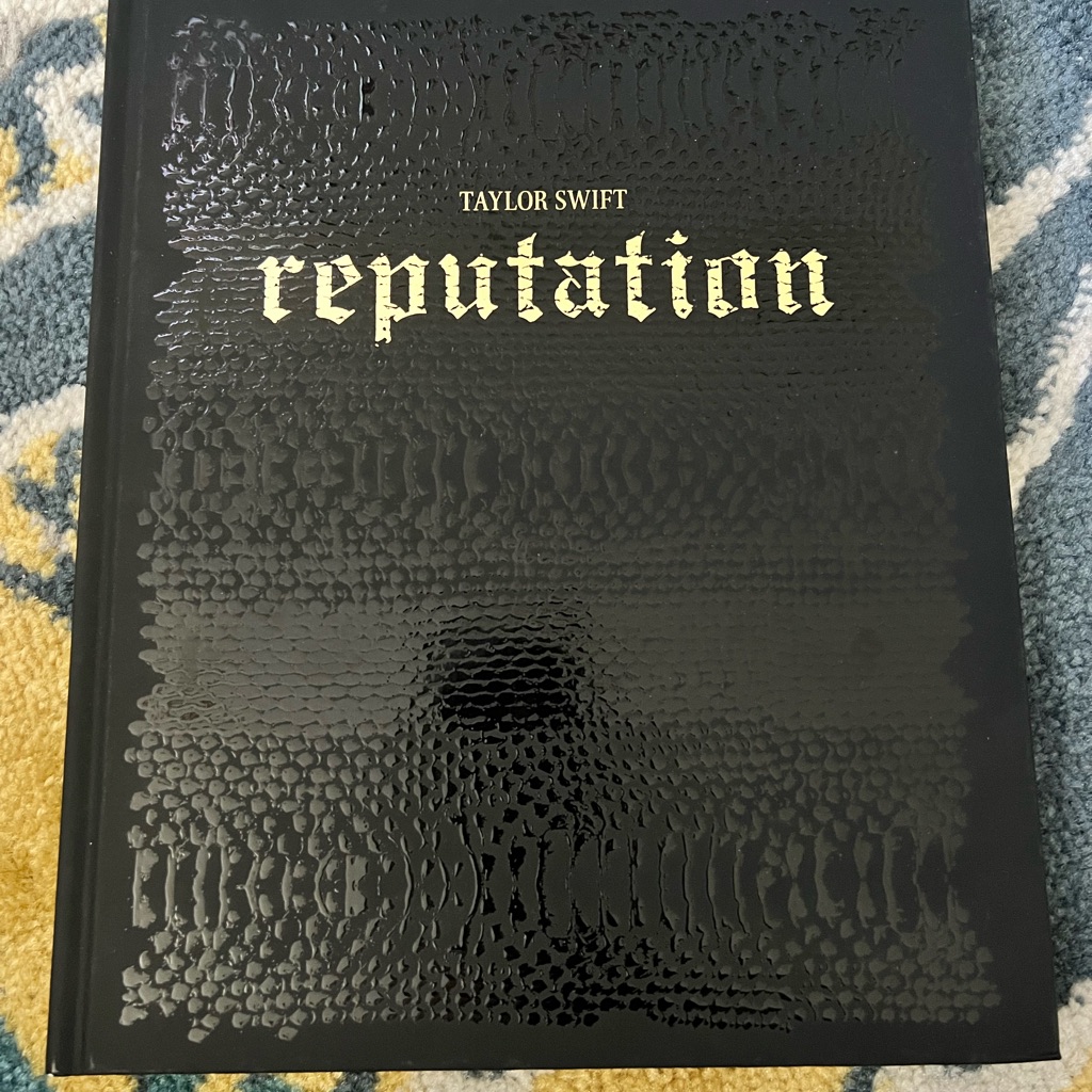 Taylor Swifts Reputation Hard Back Book